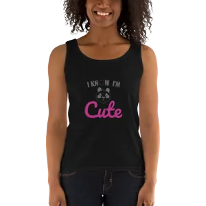 Cute Ladies' Tanks (Black & White)
