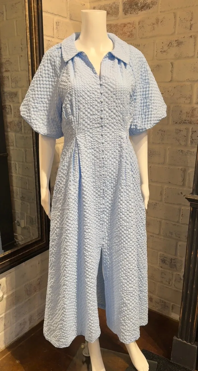 D25363 - Waffle Textured Sundress