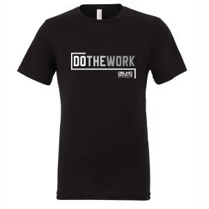 DelmoSports 'Do the Work' Women's SS Lifestyle Tee - Black