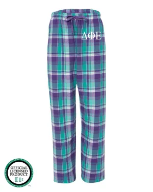 Delta Phi Epsilon Flannel Pants
