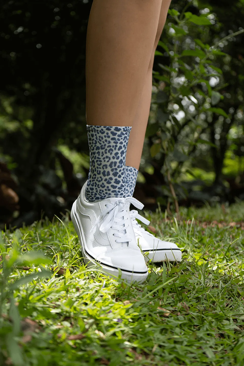 Denim Mini Skin Anklets
