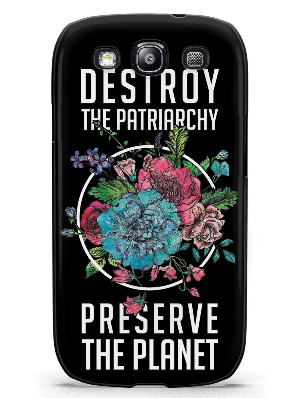 Destroy the Patriarchy Preserve the Planet - Black Case