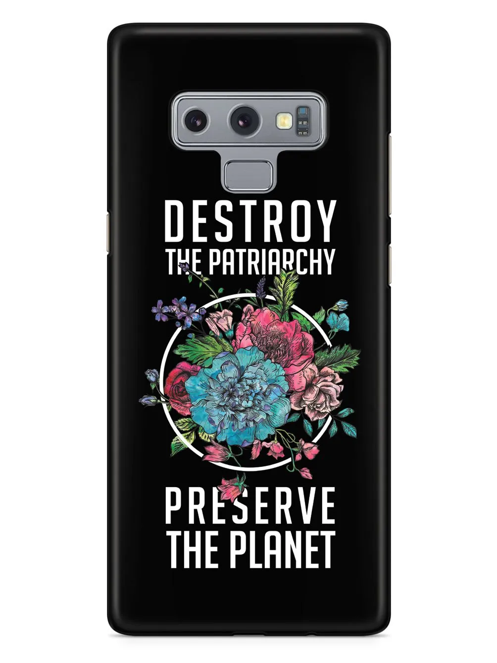 Destroy the Patriarchy Preserve the Planet - Black Case