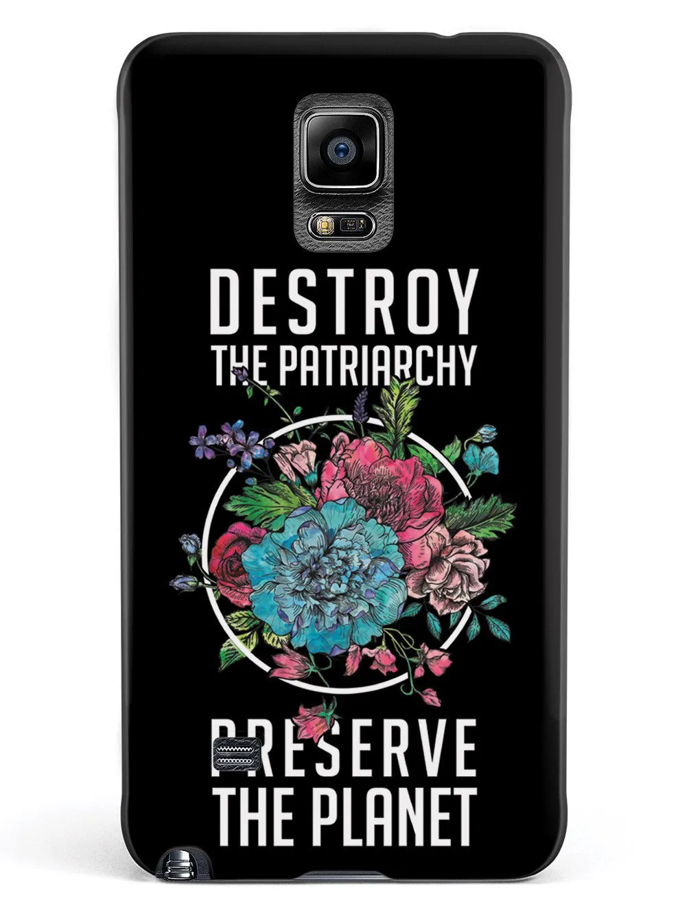 Destroy the Patriarchy Preserve the Planet - Black Case