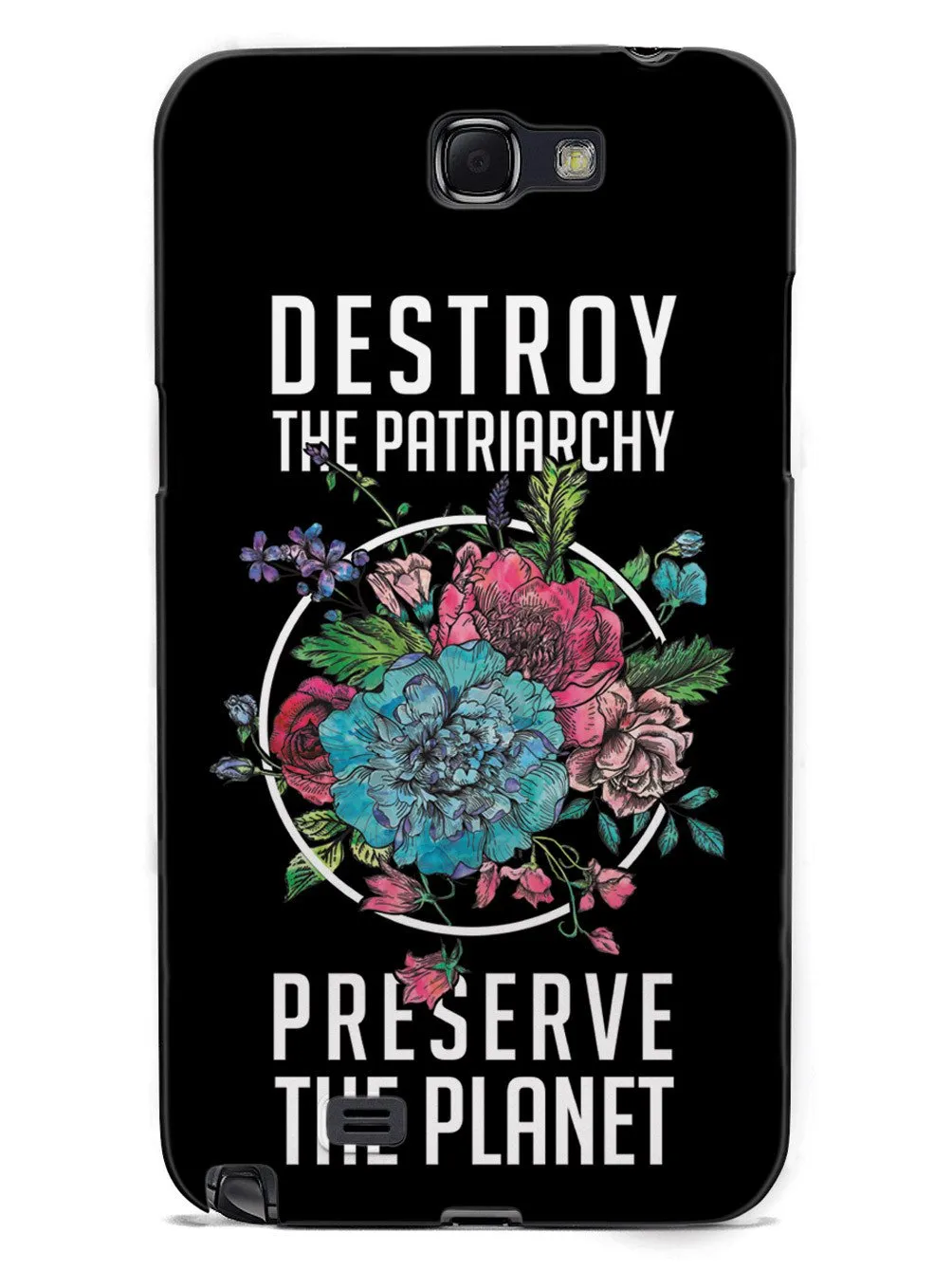 Destroy the Patriarchy Preserve the Planet - Black Case
