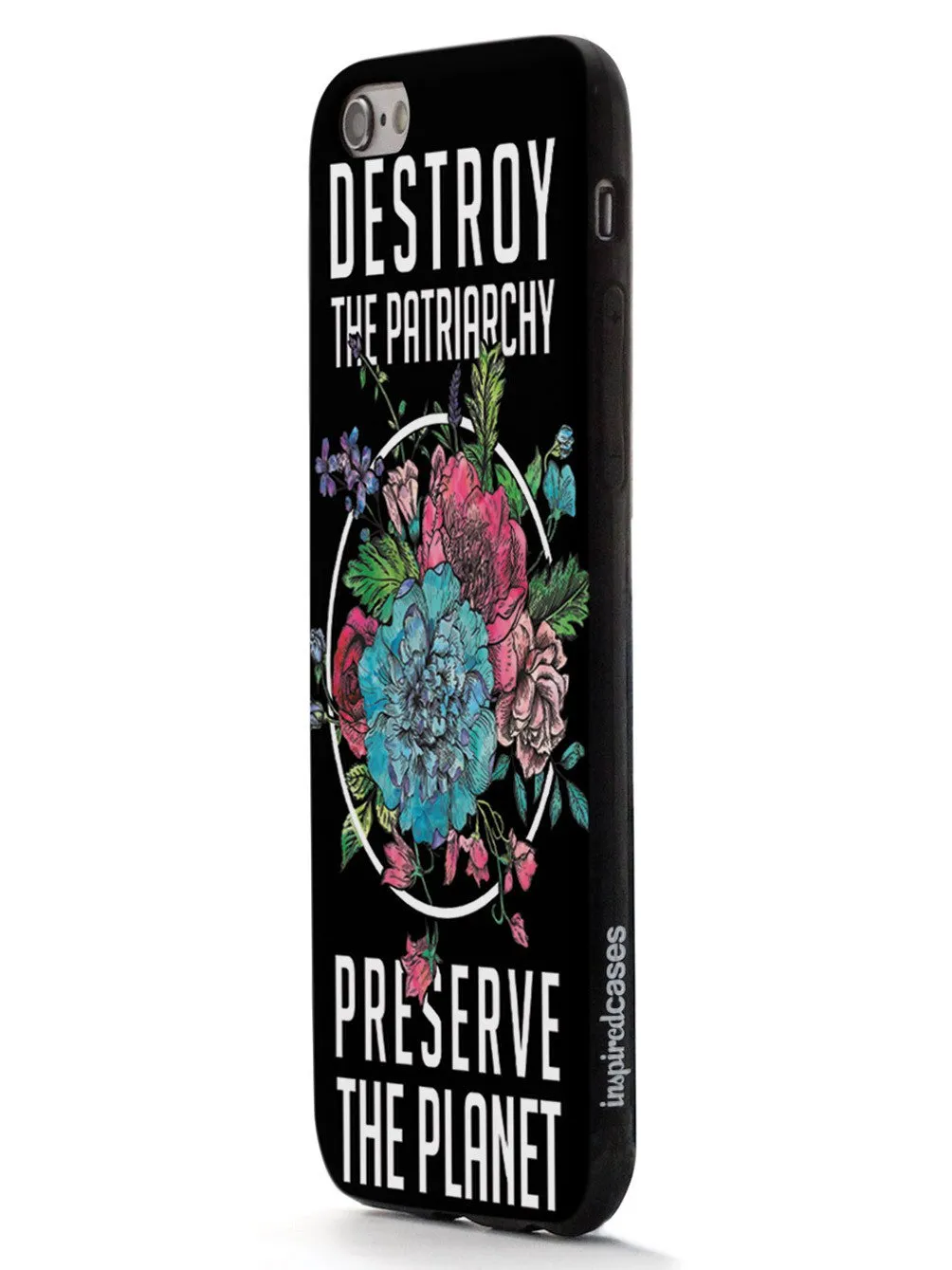 Destroy the Patriarchy Preserve the Planet - Black Case