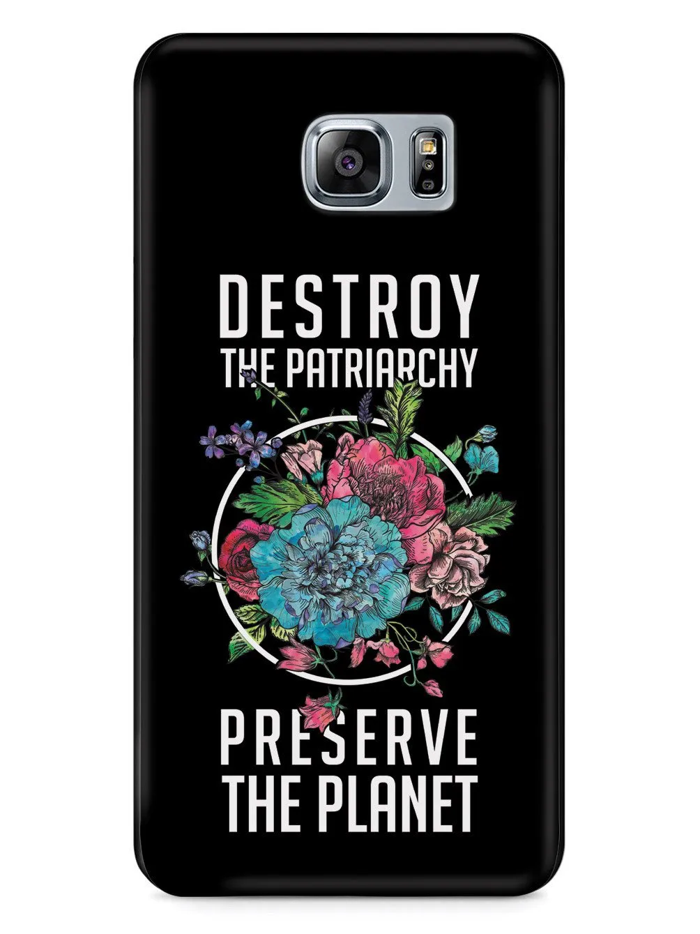 Destroy the Patriarchy Preserve the Planet - Black Case