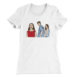 Distracted Boyfriend Meme Funny Women's T-Shirt