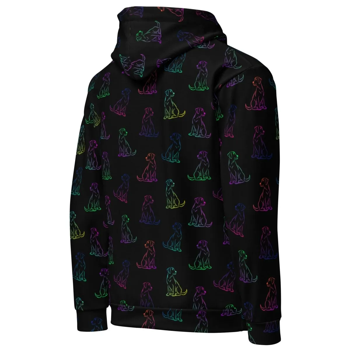 Dog Mom Rainbow Dog Hoodie