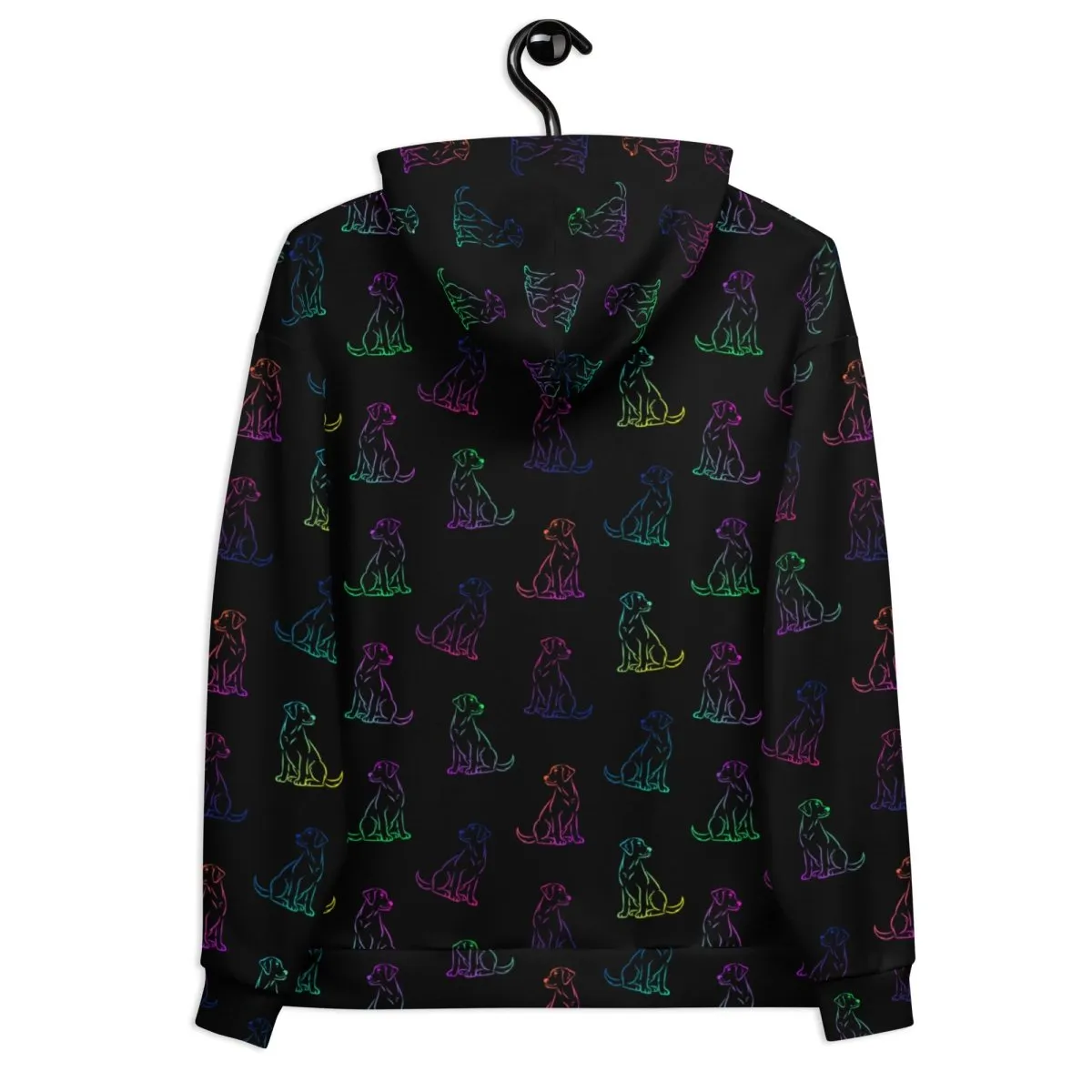 Dog Mom Rainbow Dog Hoodie