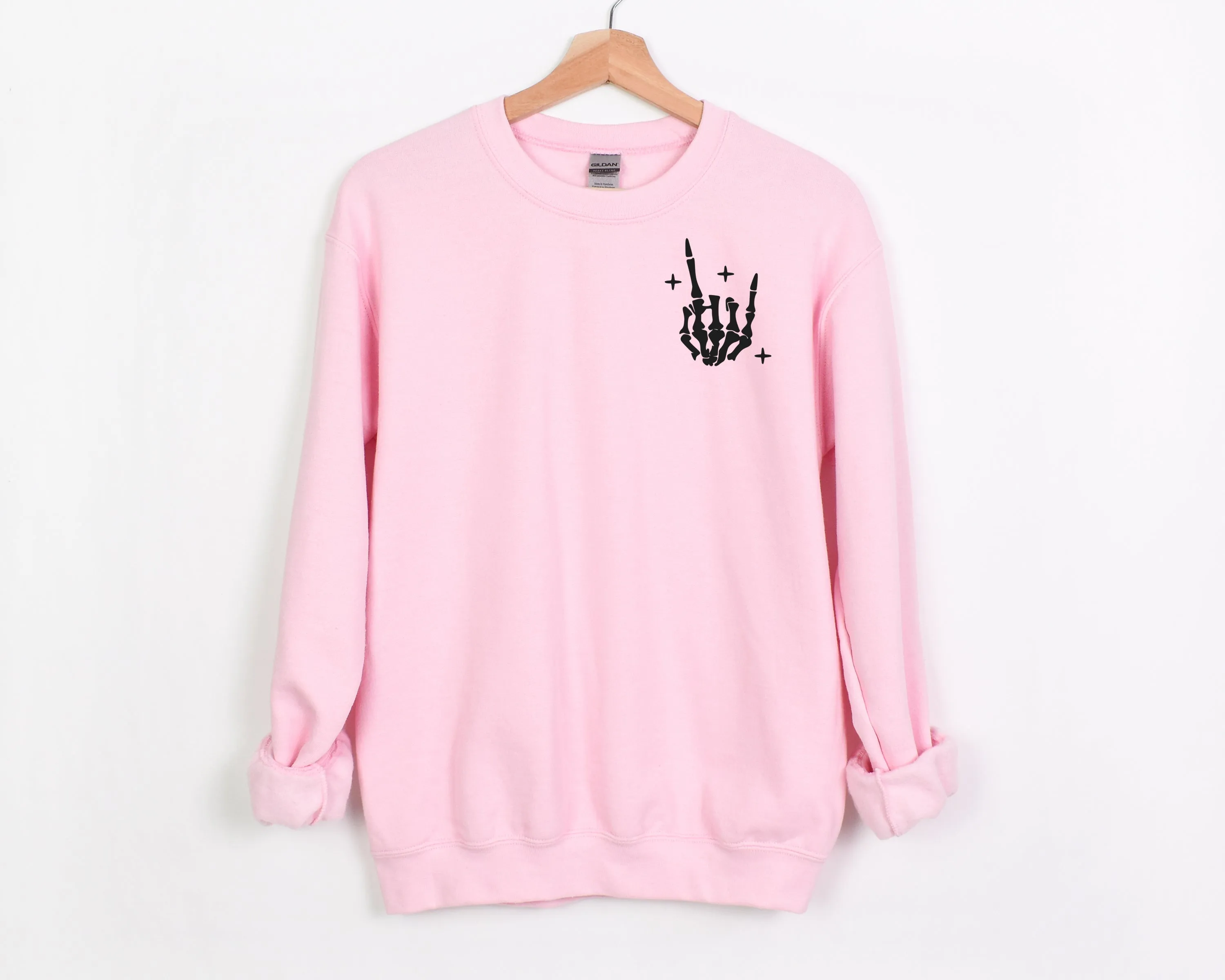 Don't Talk to Me when I'm Overstimulated - Unisex Fleece Pullover | Black ink