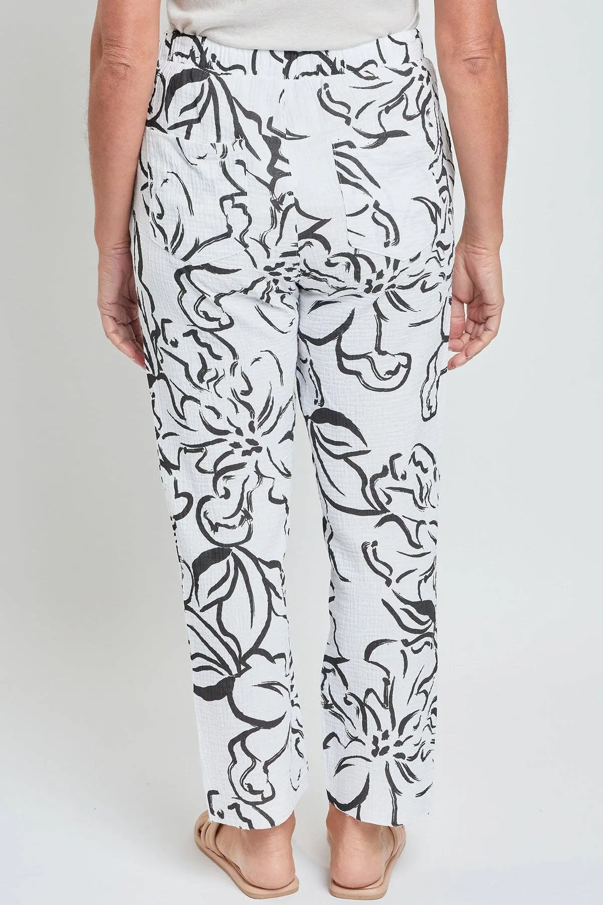 Double Gauze Cropped Pant