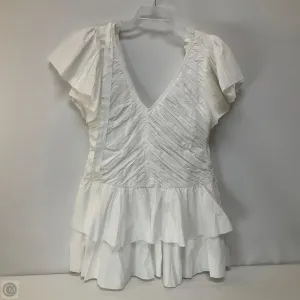 Dress Casual Short By Anthropologie In White, Size: L