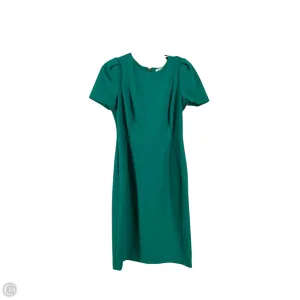 Dress Work By Calvin Klein In Green, Size: 10