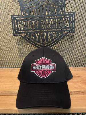 Eastside Harley-Davidson® Pink Bar & Shield Baseball Cap