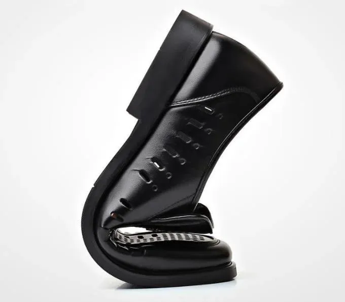 EleganzMann Sommer Business Echtleder-Schuhe
