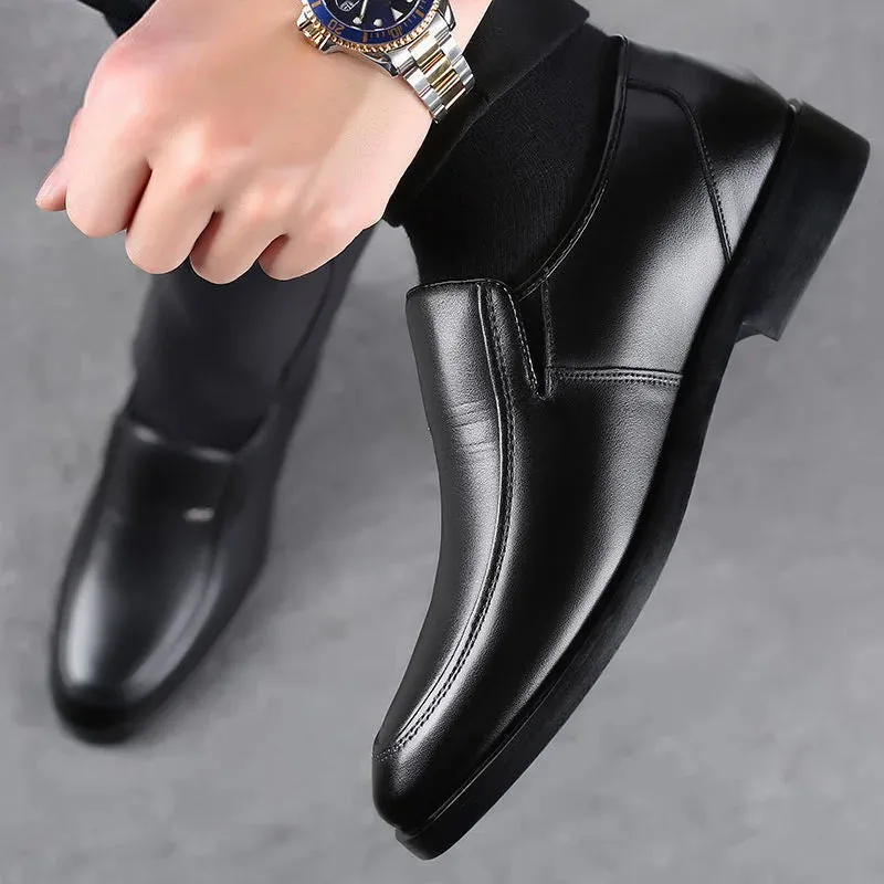 EleganzMann Sommer Business Echtleder-Schuhe