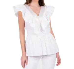 Emily McCarthy Camille Tank - White Gold