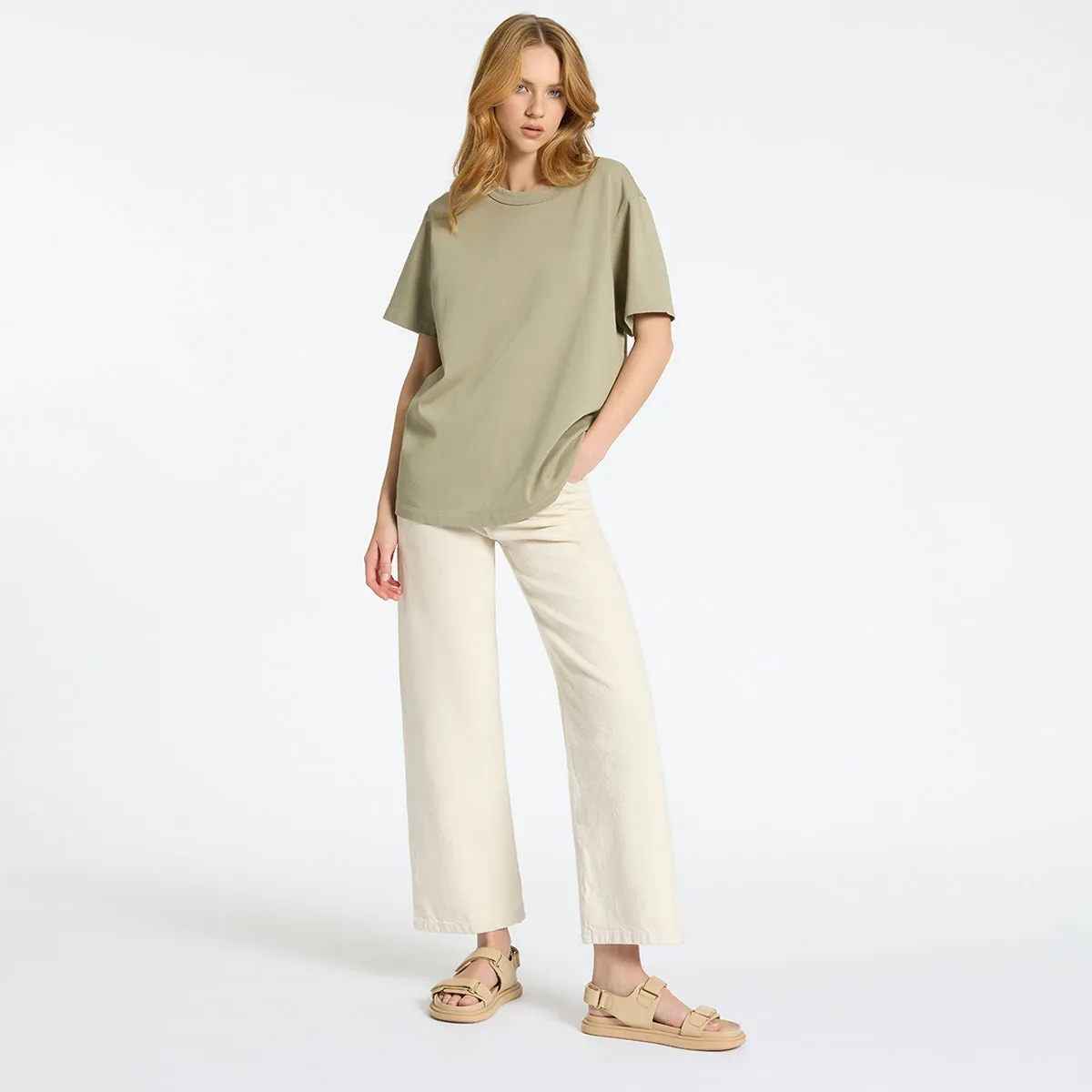 Feels Right - Women's Tee / Washed Sage
