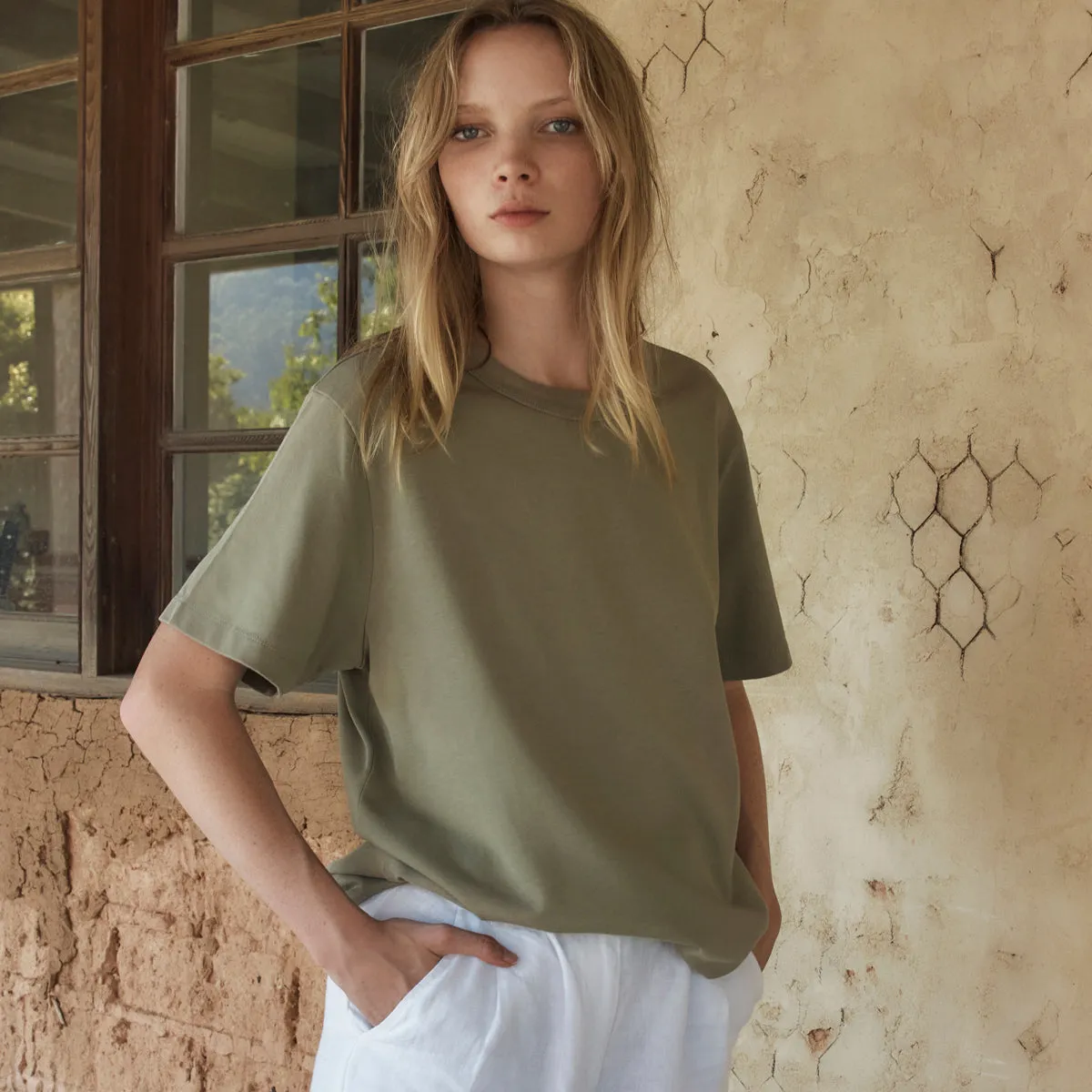 Feels Right - Women's Tee / Washed Sage