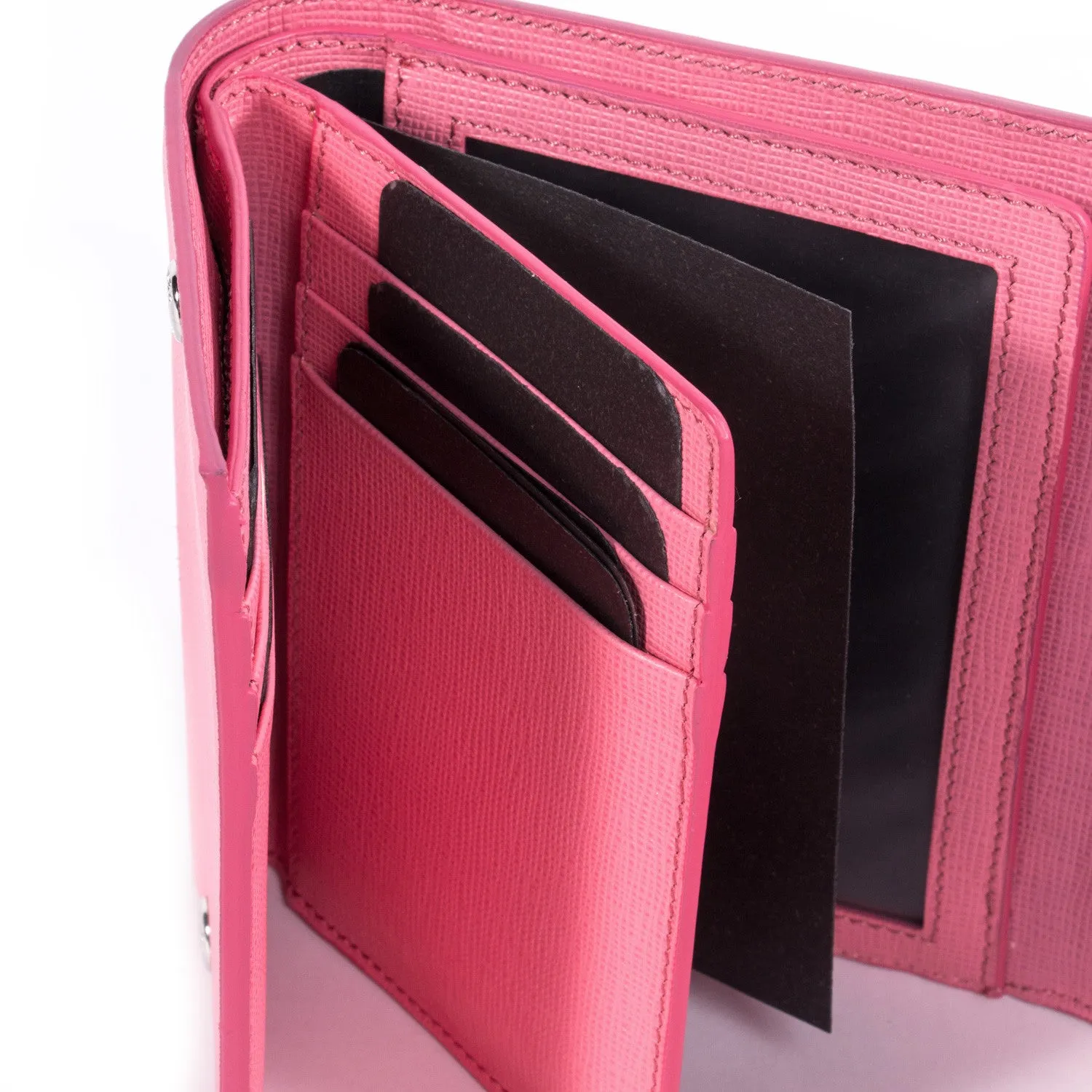 Fendi Crayons Leather Wallet