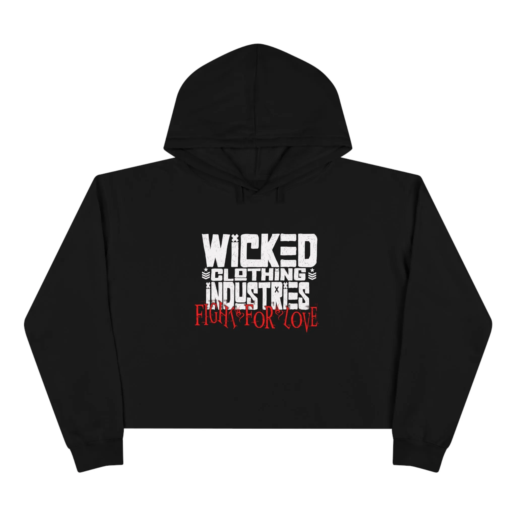 Fight For Love   WCI/Crop Hoodie