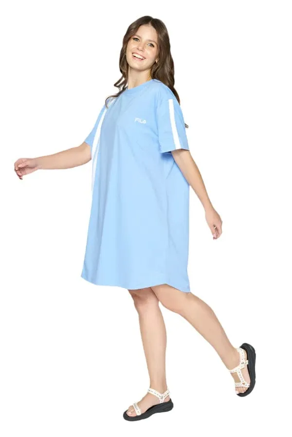 Fila Women's Maeve T-Shirt Dress Hydrangea