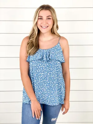 Flirty Floral Top