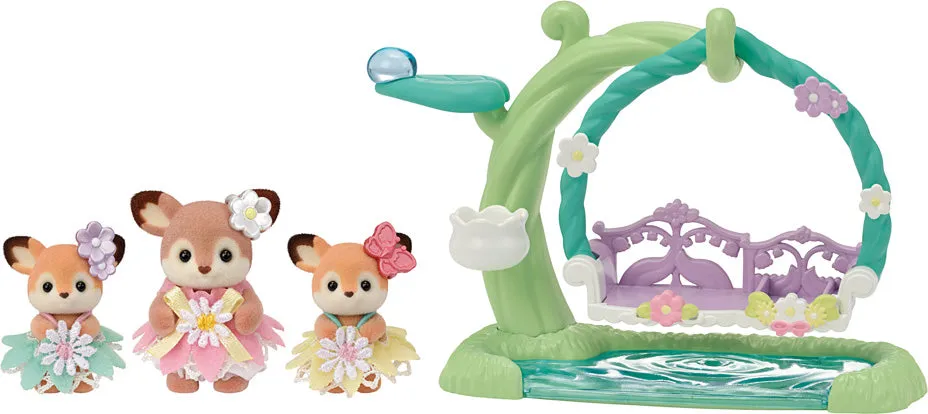 Floral Swing Set