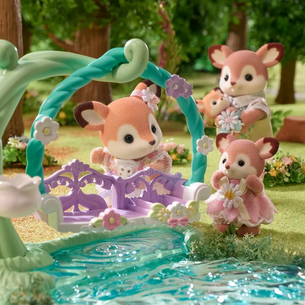Floral Swing Set