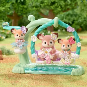 Floral Swing Set