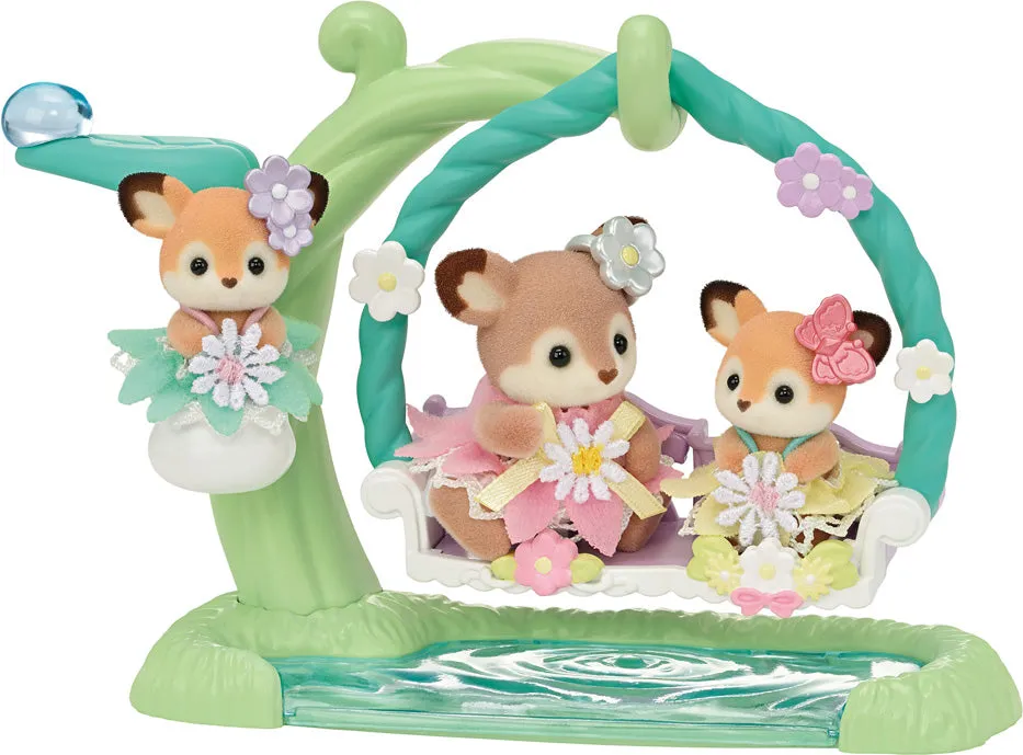 Floral Swing Set