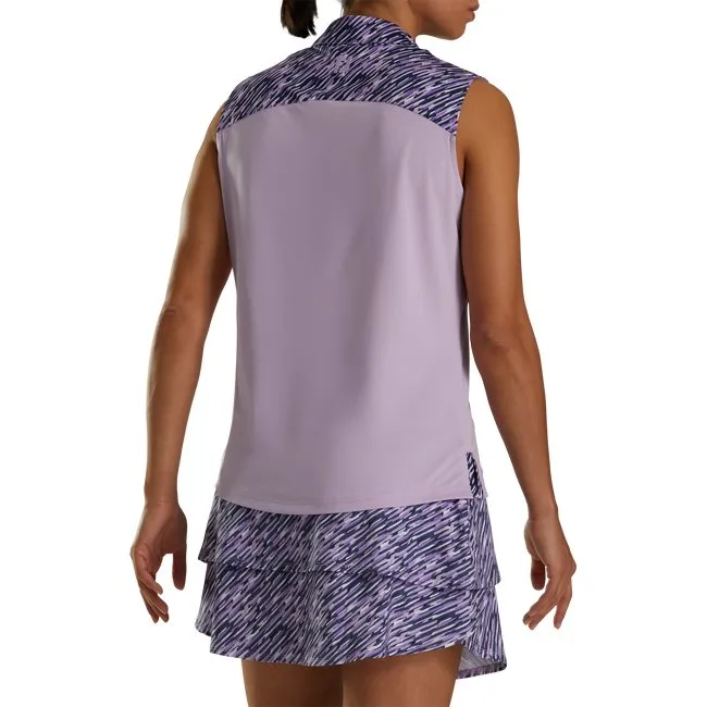 FootJoy Women's Sleeveless Color Block Polo