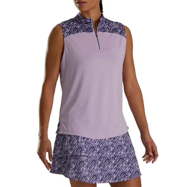 FootJoy Women's Sleeveless Color Block Polo