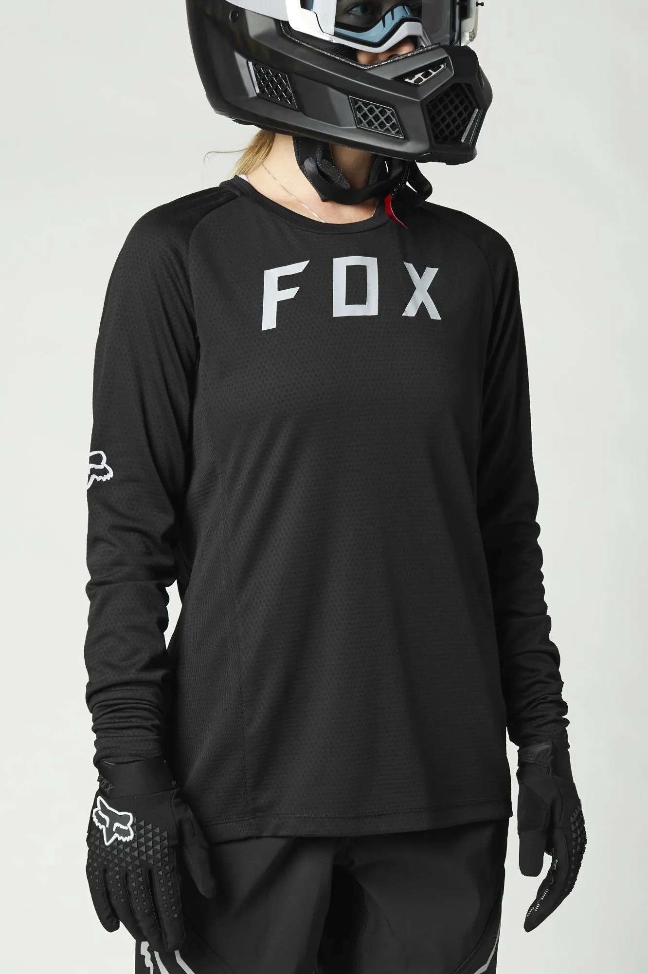 Fox Defend Ls Jersey Womens Black
