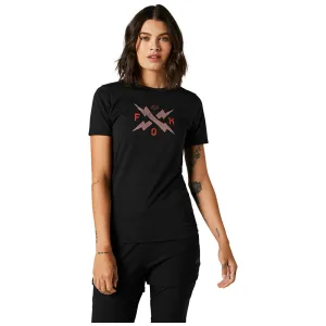 Fox Womens Calibrated Ss Tech Tee - Black