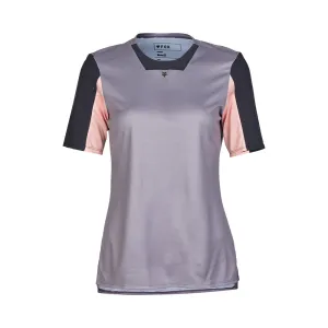 Fox Womens Defend Ss Jersey - Stone