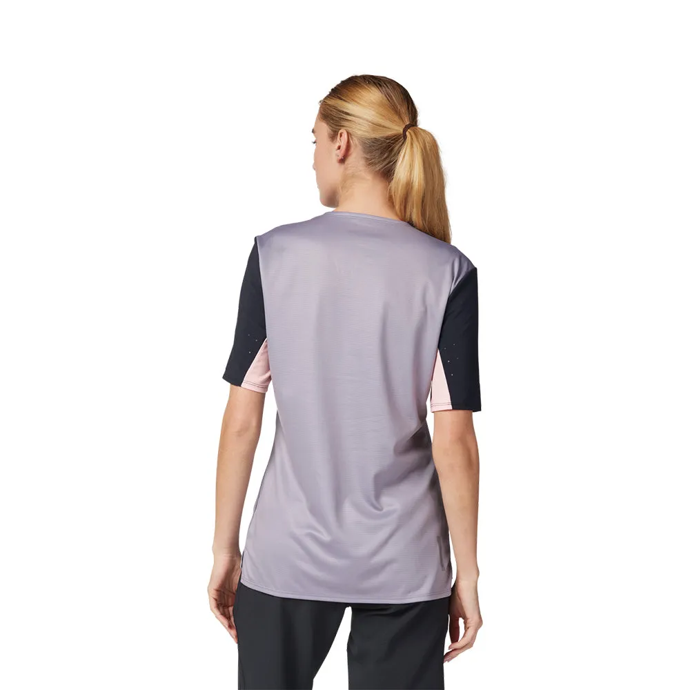 Fox Womens Defend Ss Jersey - Stone