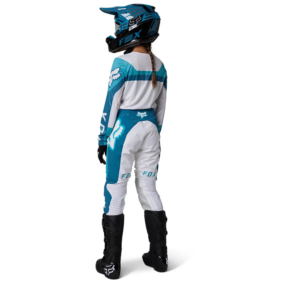 FOX WOMENS FLEXAIR EFEKT JERSEY [TEAL]