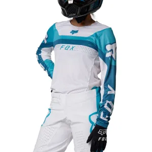 FOX WOMENS FLEXAIR EFEKT JERSEY [TEAL]