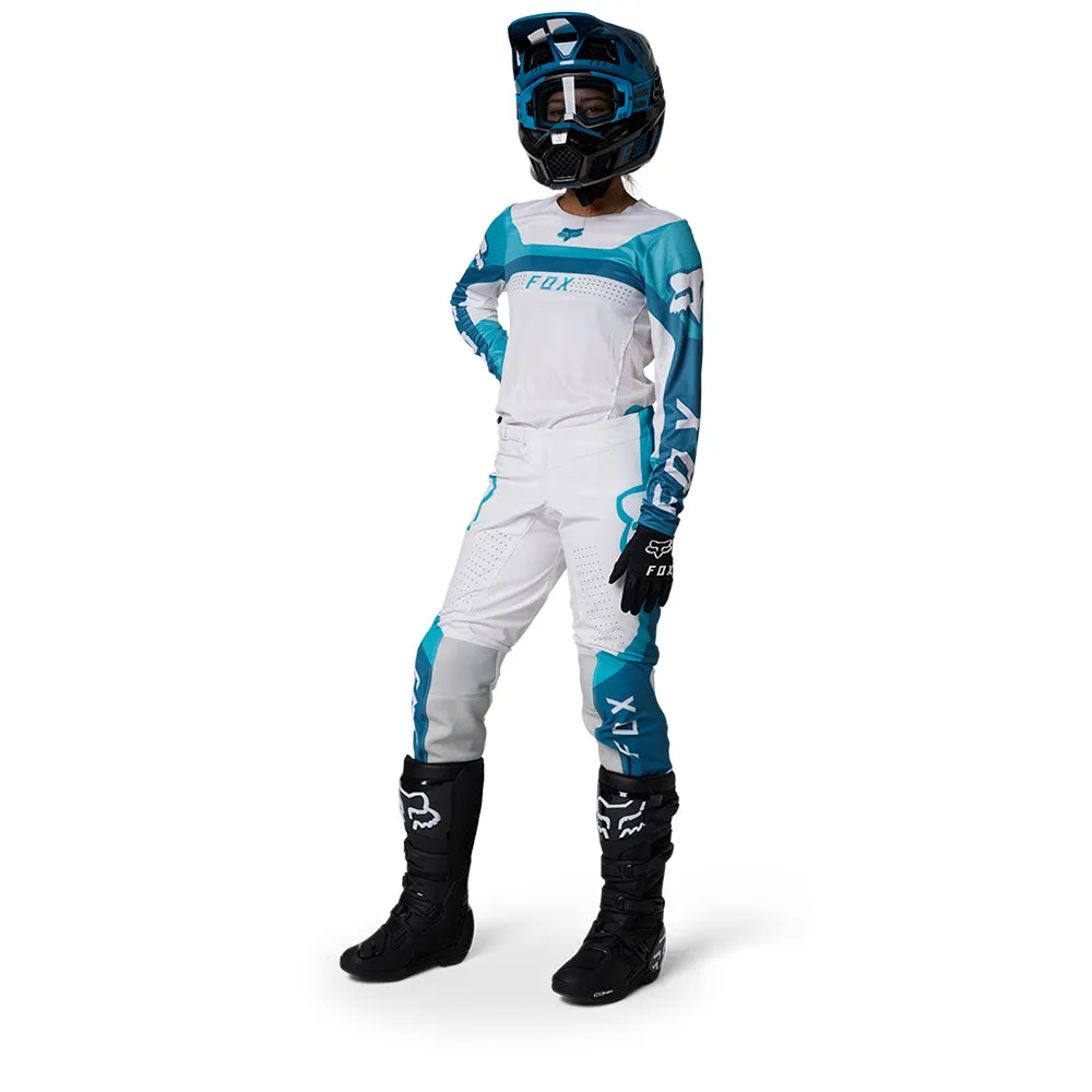FOX WOMENS FLEXAIR EFEKT JERSEY [TEAL]