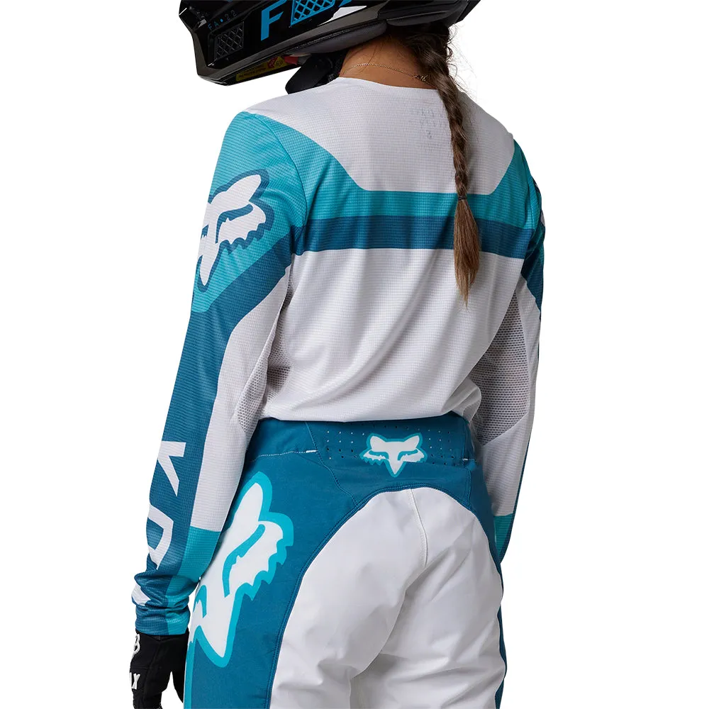 FOX WOMENS FLEXAIR EFEKT JERSEY [TEAL]