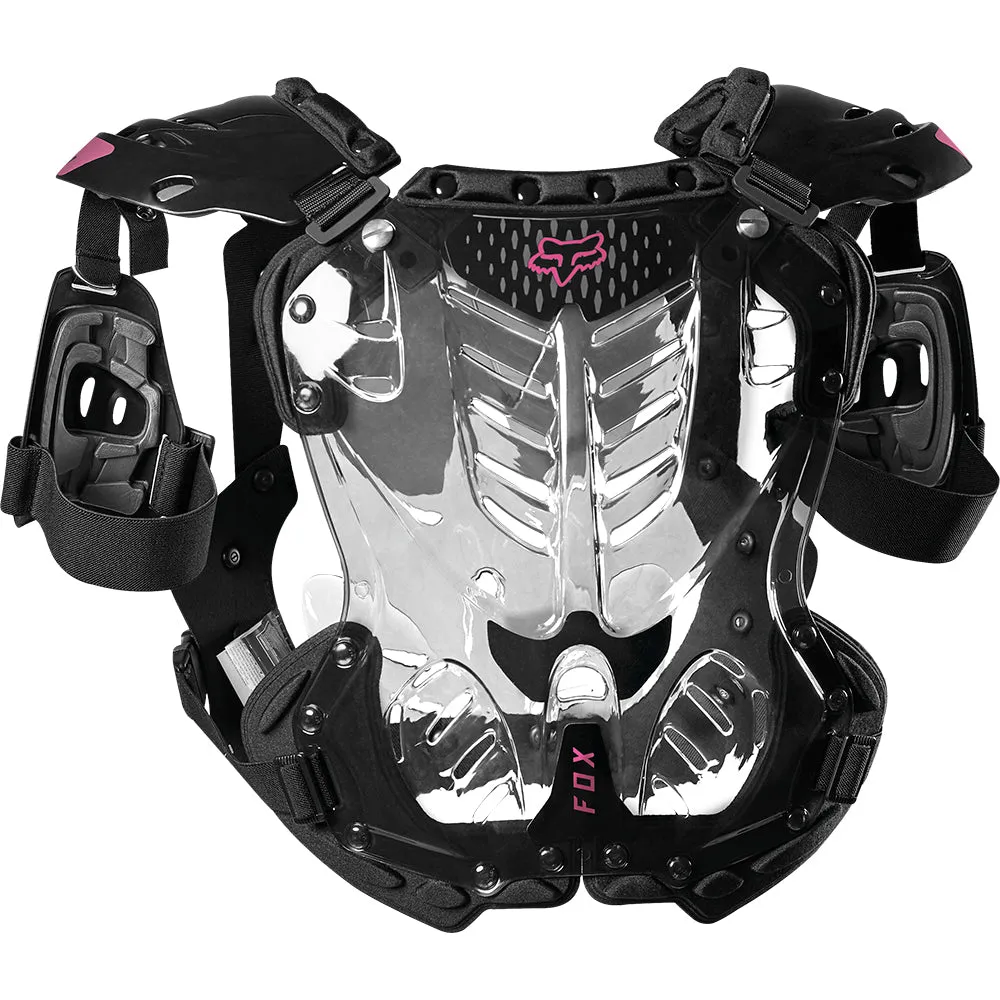 FOX WOMENS R3 ROOST DEFLECTOR [BLACK/PINK]