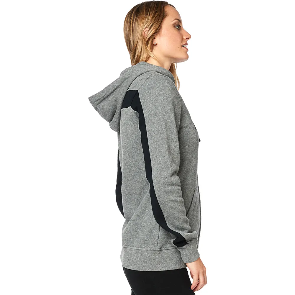 Fox Womens Solo Zip Fleece Hoody - Heather Graphite