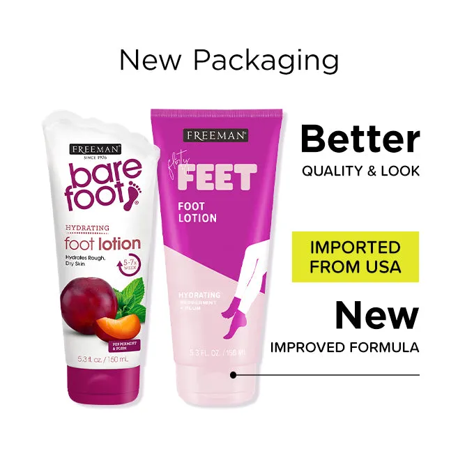 Freeman Flirty Feet Hydrating Peppermint & Plum Foot Lotion 156ml
