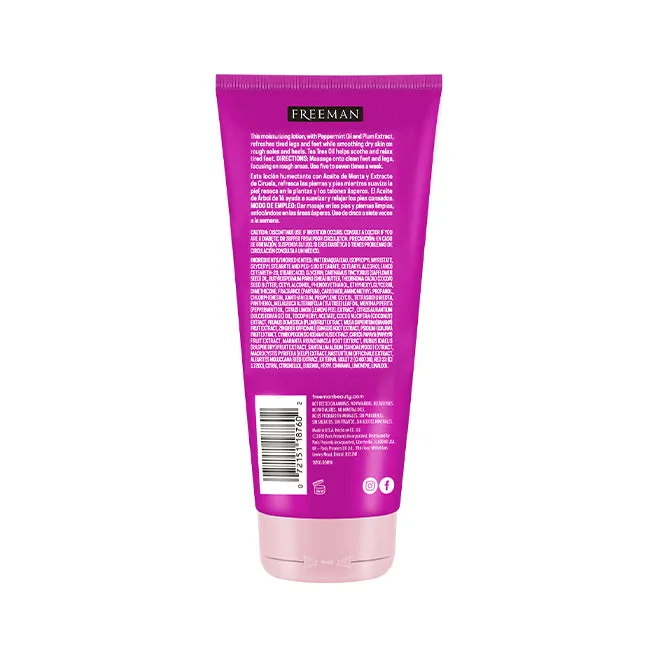 Freeman Flirty Feet Hydrating Peppermint & Plum Foot Lotion 156ml