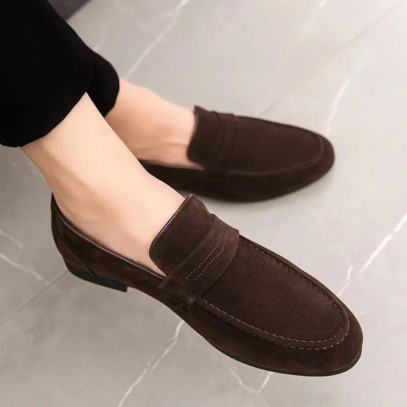 Frühlings-Suede Casual Herrenschuhe
