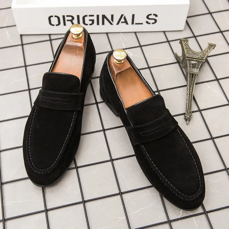 Frühlings-Suede Casual Herrenschuhe