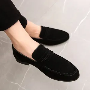Frühlings-Suede Casual Herrenschuhe