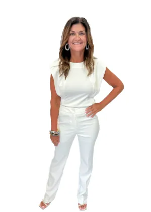 Full-Length Pants - White